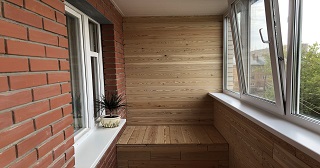Отделка, остекление, утепление балконов в Шебекино от 205 руб. м/2.