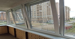 Остекление балкона Шебекино цена от 9726 руб. м/п. за 50 часов