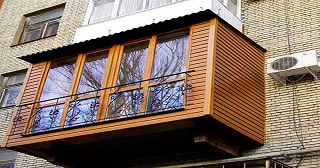 Внешняя отделка балкона Шебекино цена от 1024 руб. м/2.