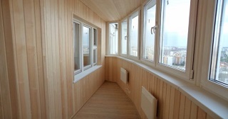 Отделка, остекление, утепление балконов в Шебекино от 205 руб. м/2.